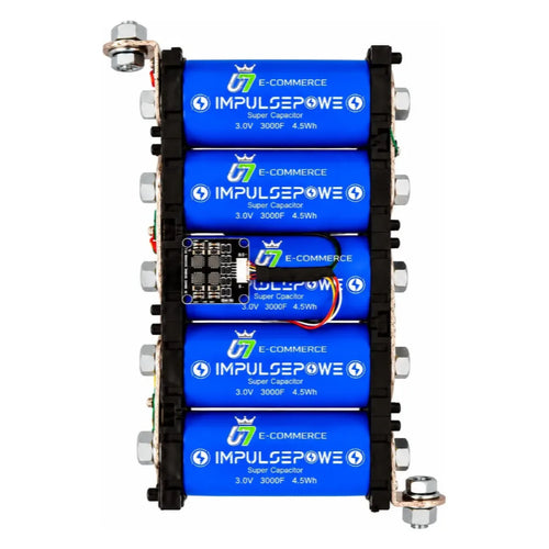 Super Ultra Capacitor Pack 15v - 5 Capacitores Cca 8.000